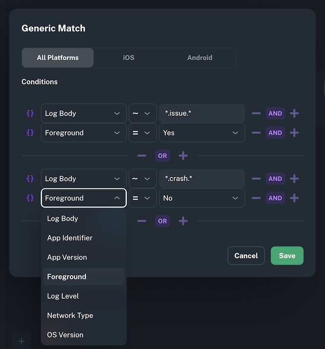 Workflow Match Screenshot Workflow Match Screenshot