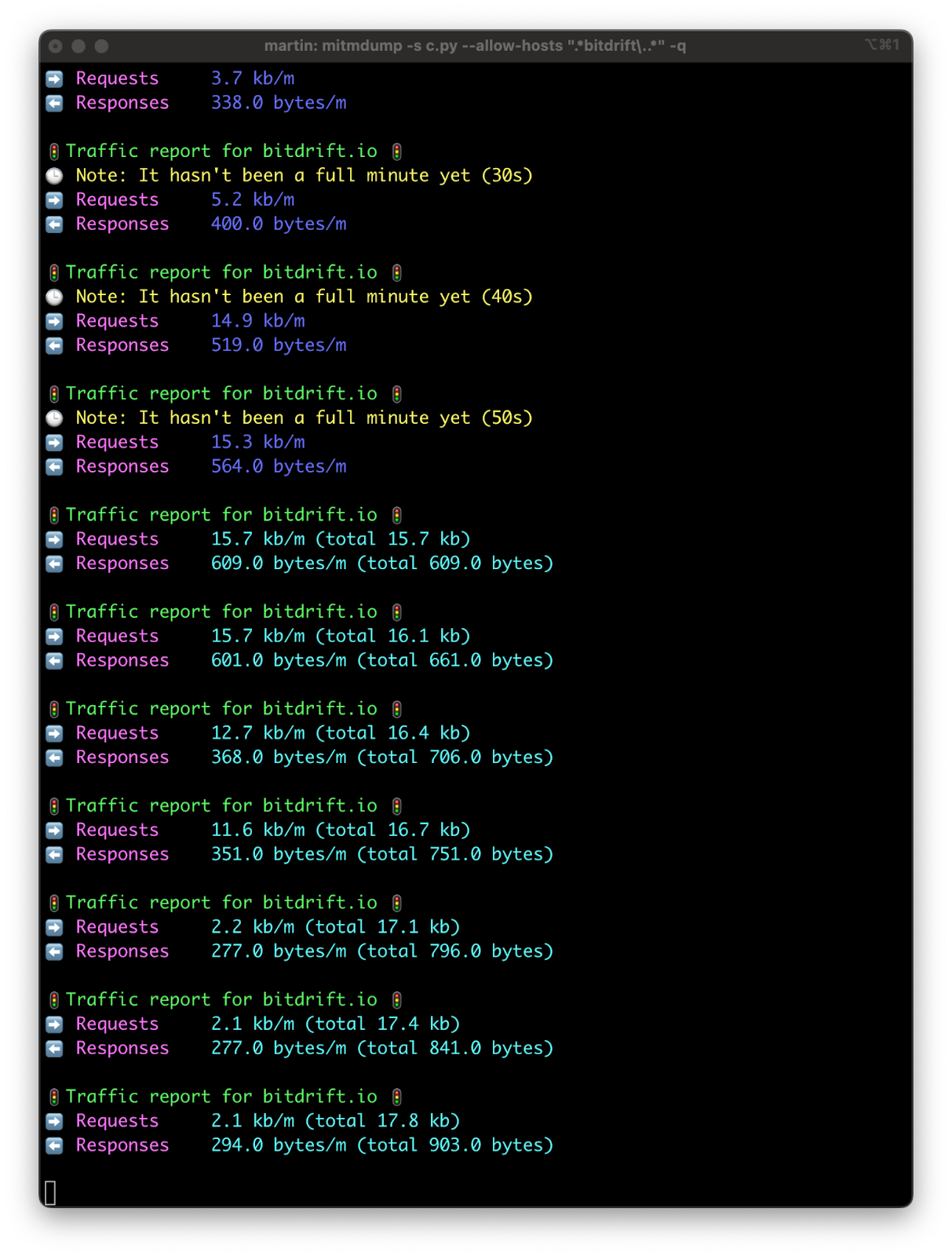 proxy terminal output proxy terminal output