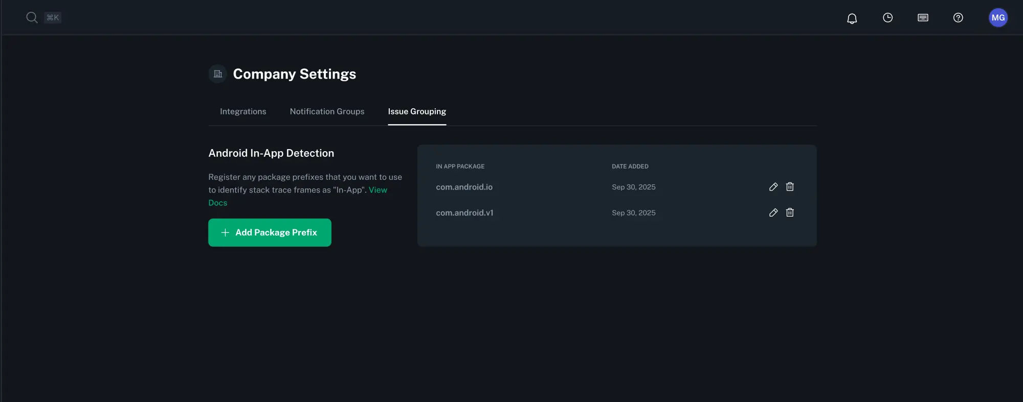 Issue Grouping Issue Grouping